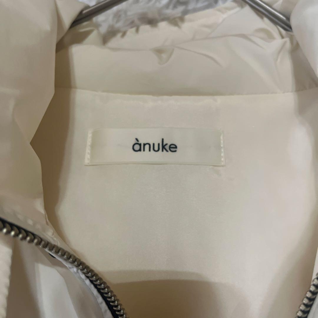 新品　アンヌーク　Hooded Coat アイボリー　定価25300 サイズ36