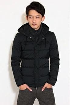 wjk Light ARMY Hood Down ダウンジャケット