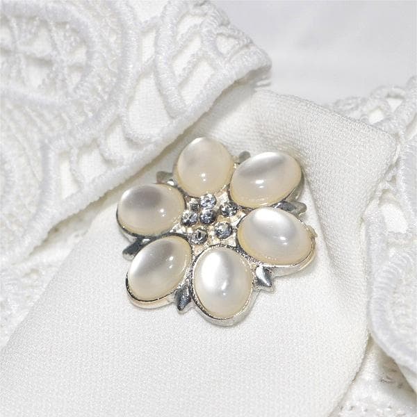 セルフポートレイト ワンピース ギピュールレース 白 UK8 未使用