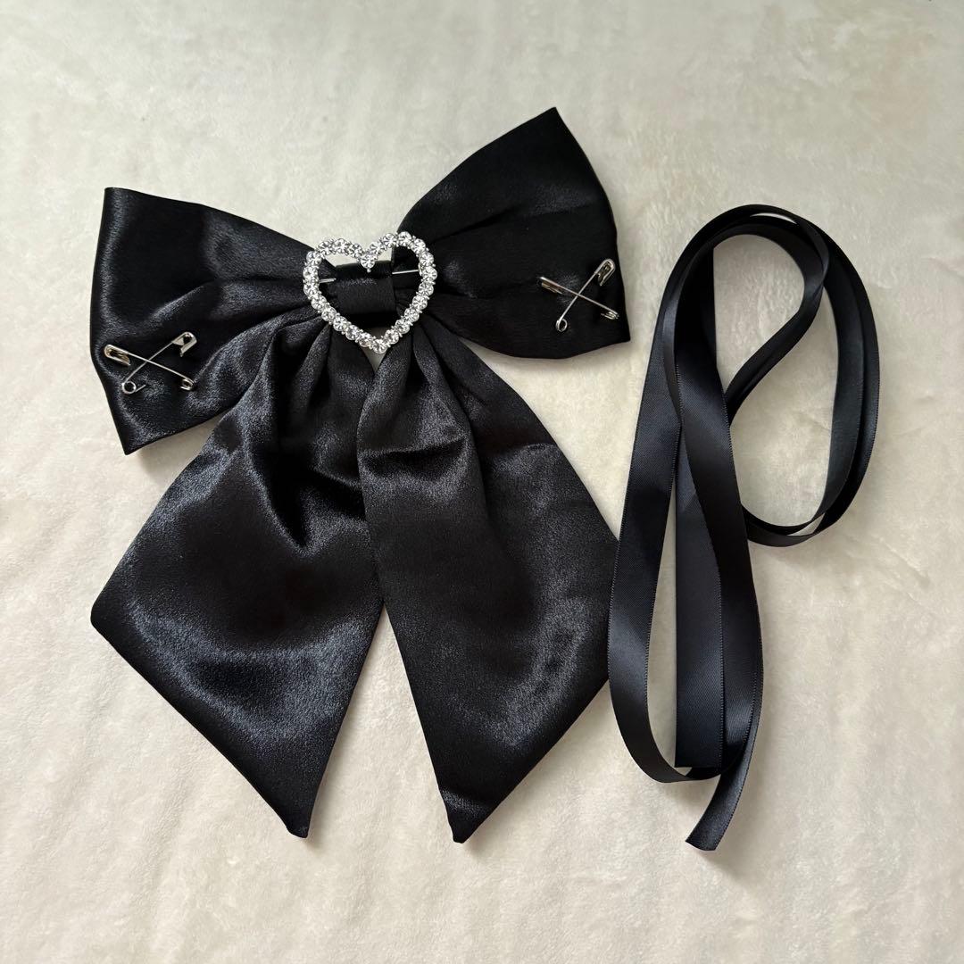 地雷 マーズ ブラウス リボン フリル ノエミー ハートスカパン セットアップ