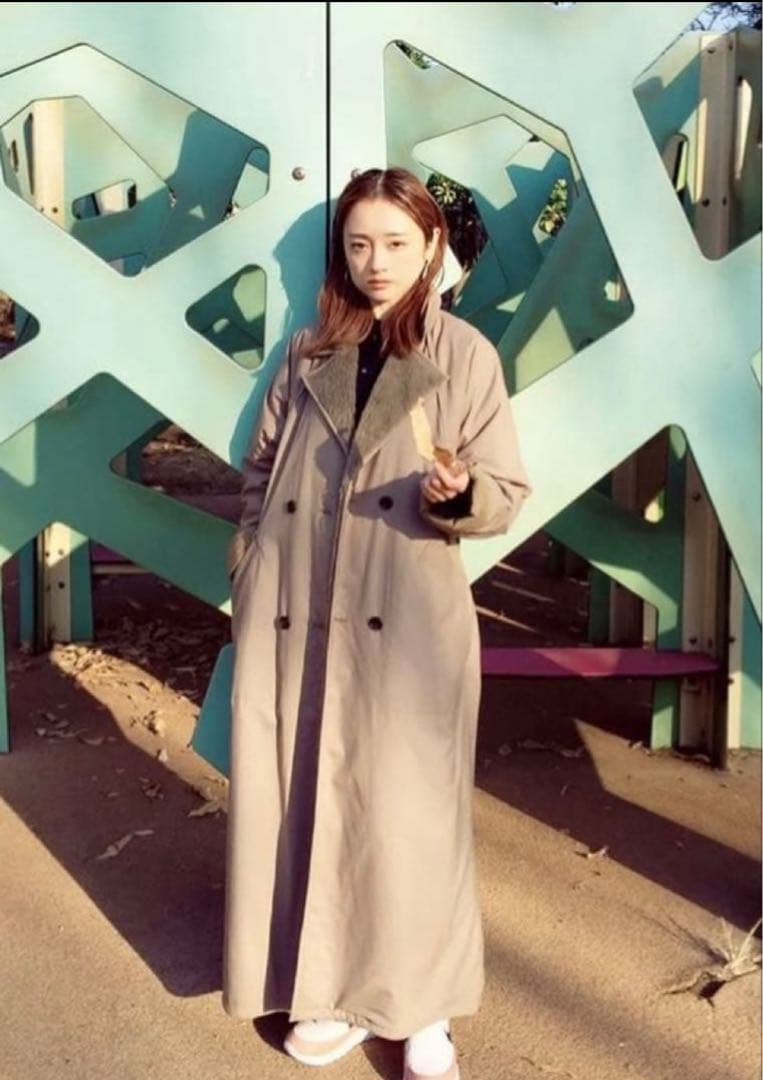 a*i様 clane リバーシブルロングコート