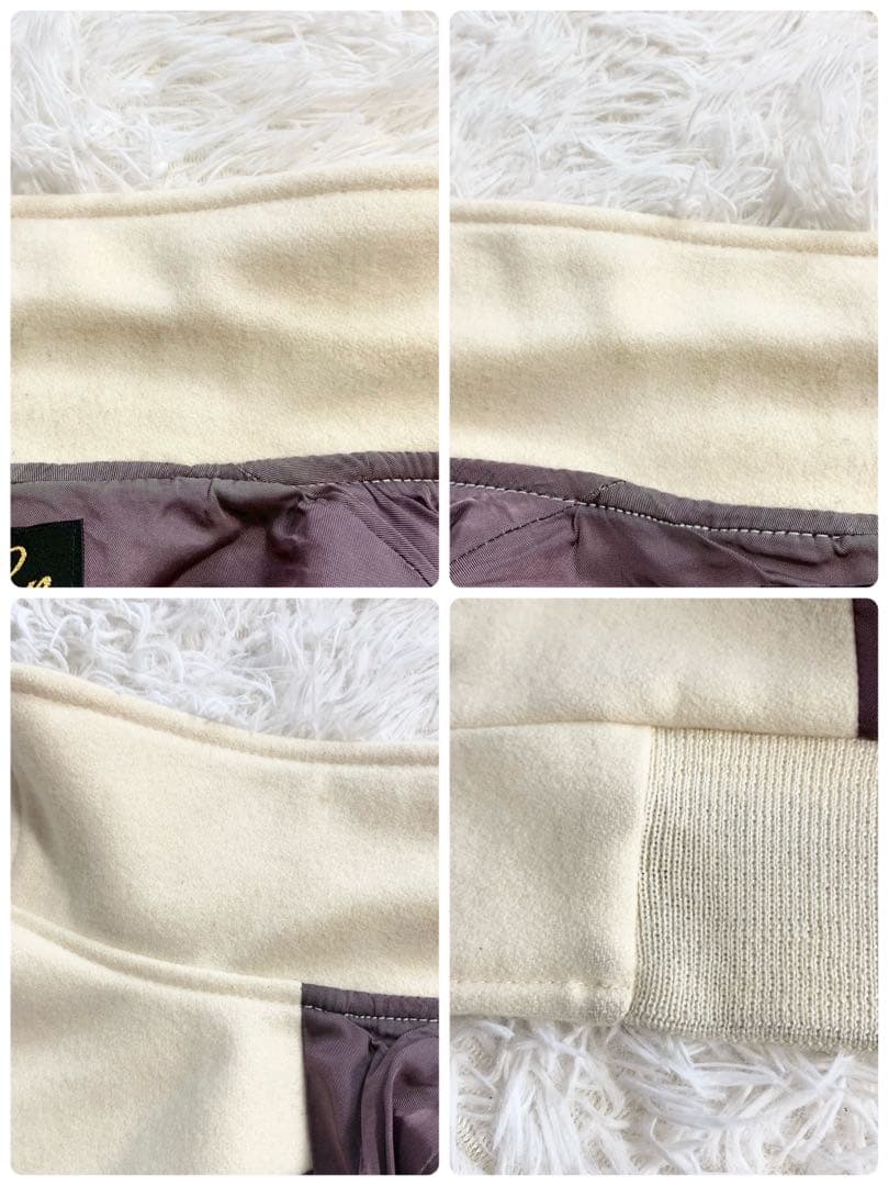 Needles　22AW　STUDIOUS別注　VARSITY JACKET