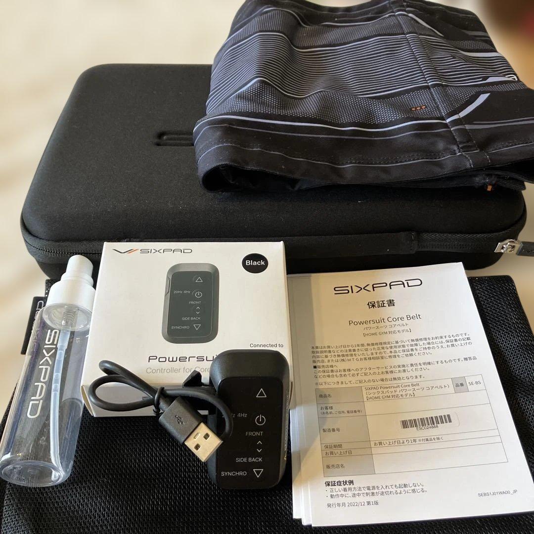 SIXPAD 腹筋用トレーニングマシン ブラック
