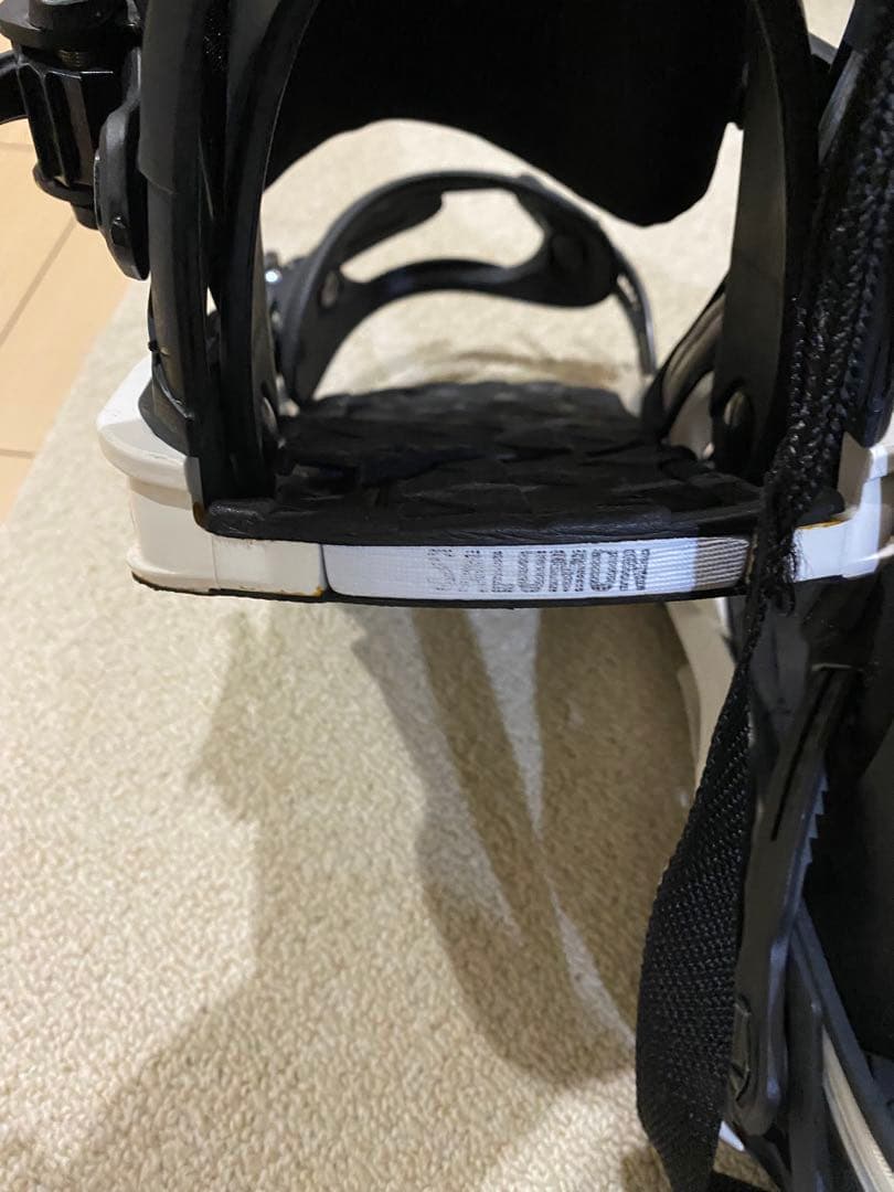 Salomon スノーボード ビンディング ブラック/ホワイト