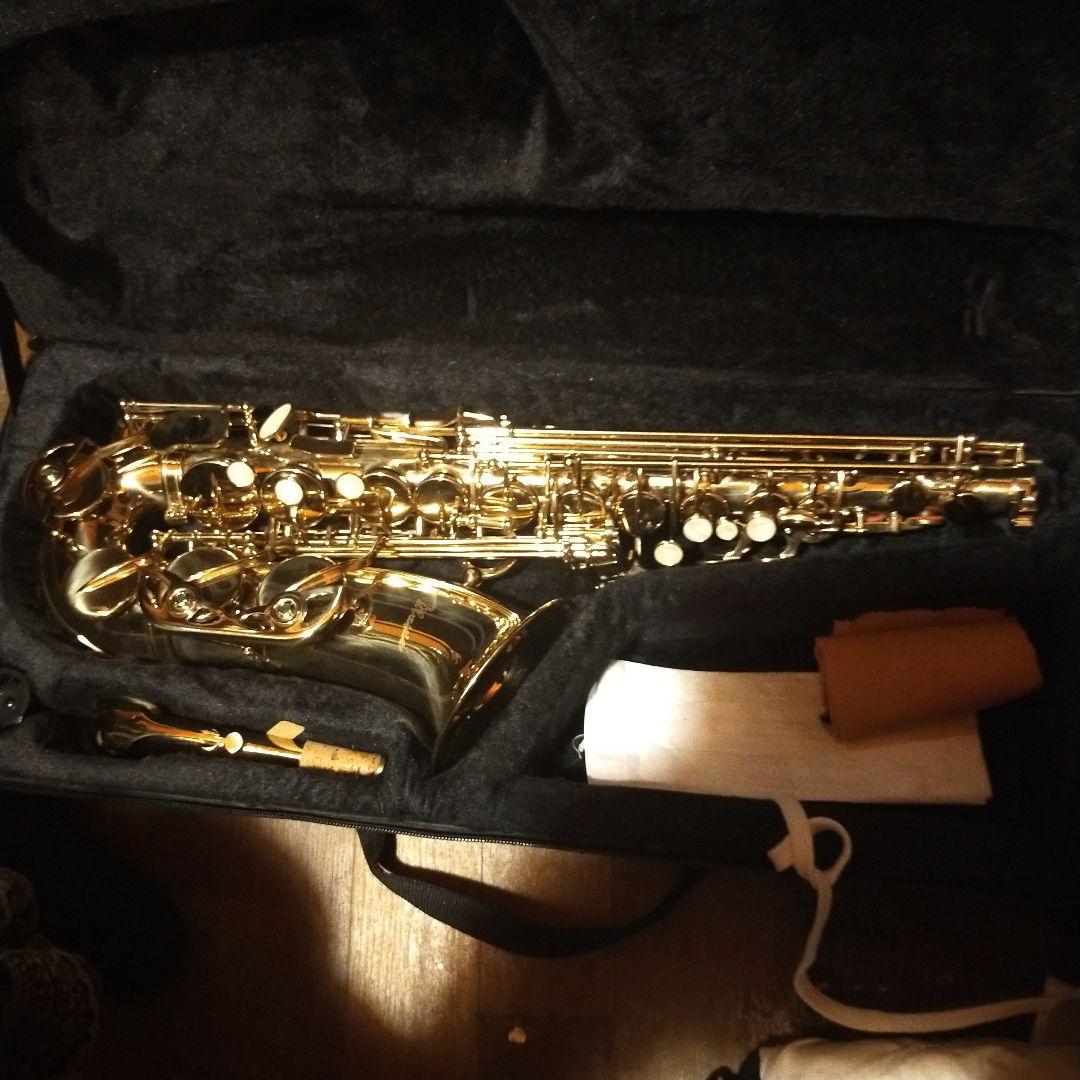 アルトサックス シルバー マウスピース付き