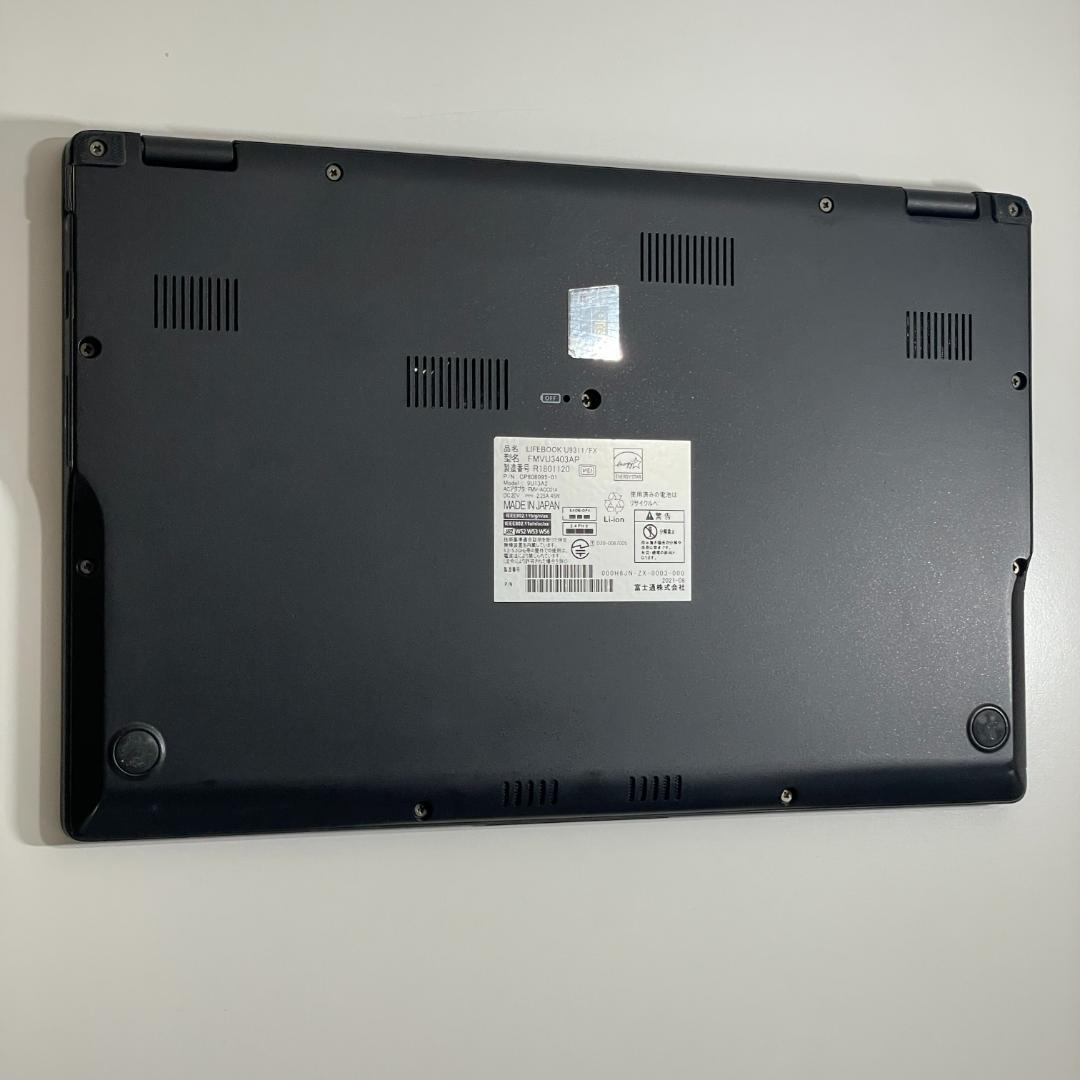 第11世代i5 LIFEBOOK U9311 ノートPC win11 超軽量薄型