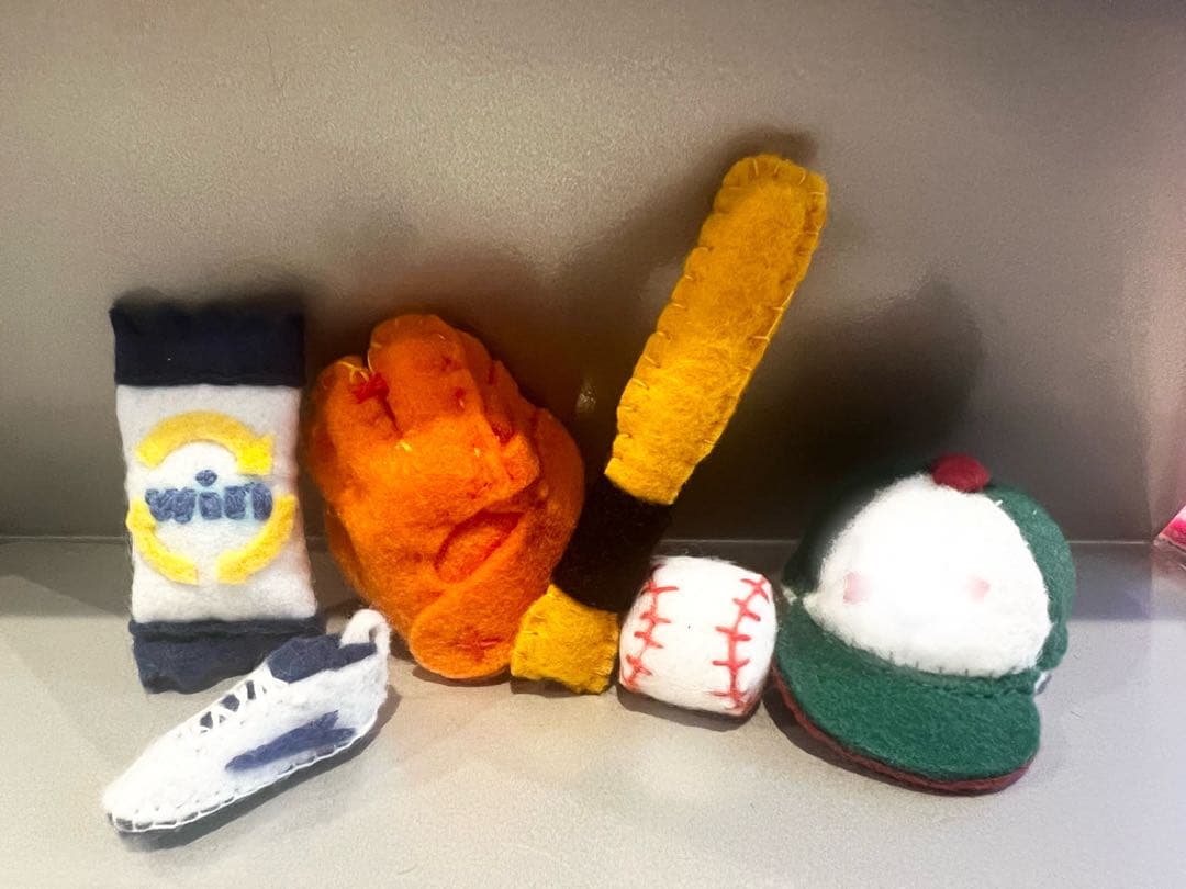 オーダー受付中】卒部記念 部活応援 部活お守り 野球帽子型フェルト