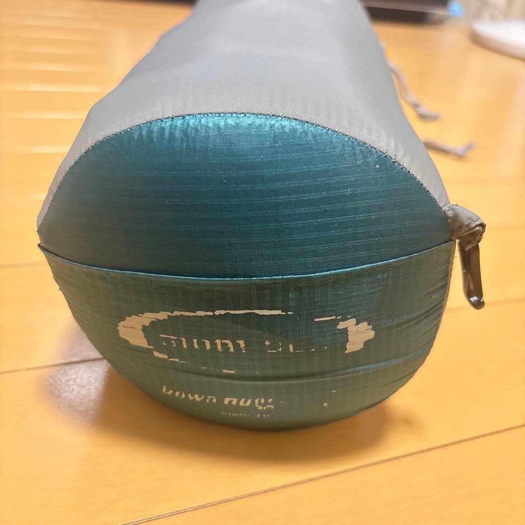 mont-bell 寝袋 コンパクト 青 モンベル ダウンハガー#3