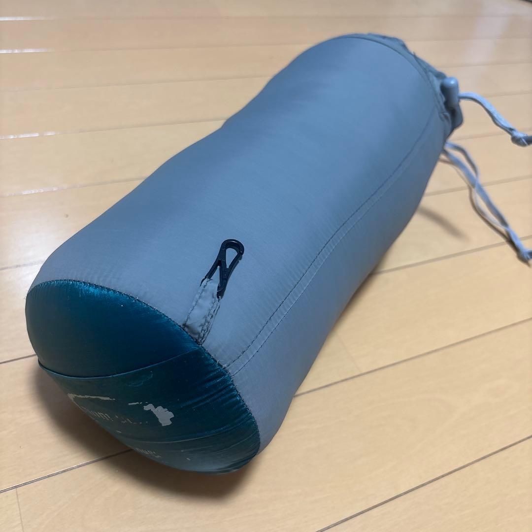 mont-bell 寝袋 コンパクト 青 モンベル ダウンハガー#3