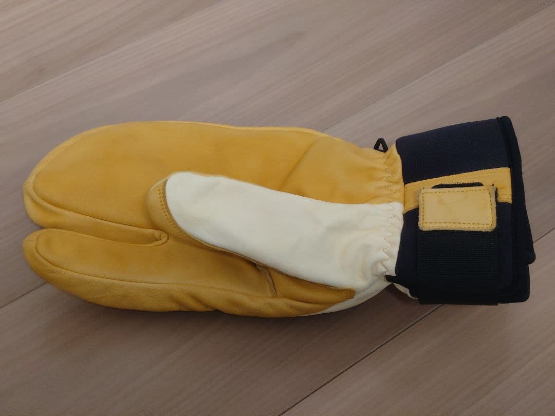 スキー・スノーボードアクセサリー HESTRA 3-Finger Full Leather Short