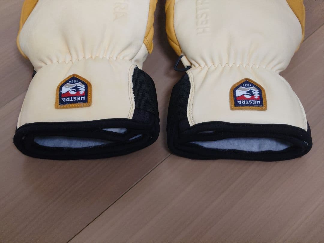 スキー・スノーボードアクセサリー HESTRA 3-Finger Full Leather Short