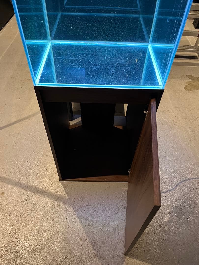 45cmキューブ水槽 ライト水槽台セット - メルカリ