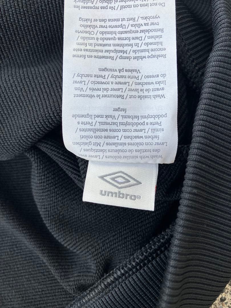 【タグ付き新品未使用】UMBRO×マンチェスターシティ/スウェットドリルトップ