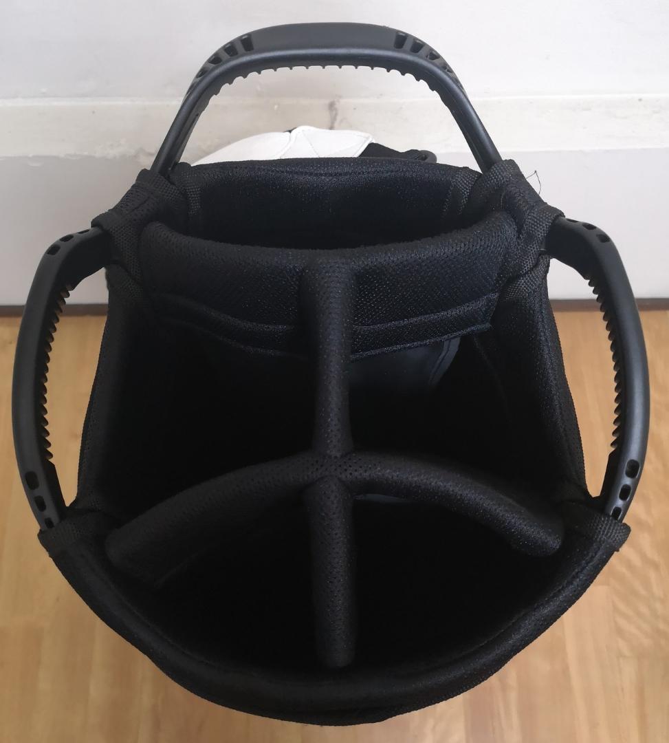 PING ピンのワンポケットキャディバッグ CB-P212(白)