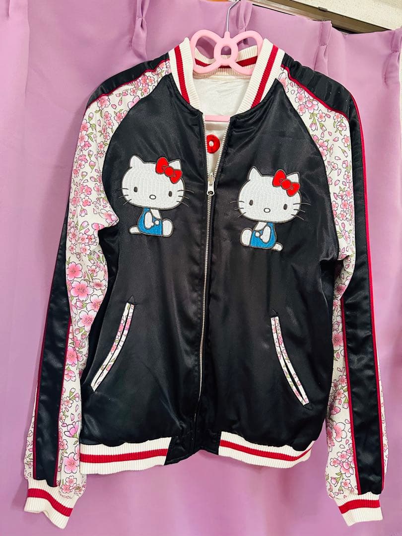 ハローキティ スカジャン リバーシブル