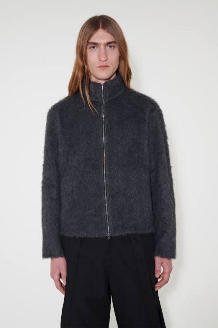 【OUR LEGACY】《美品》SHRUNKEN FULLZIP POLO 48