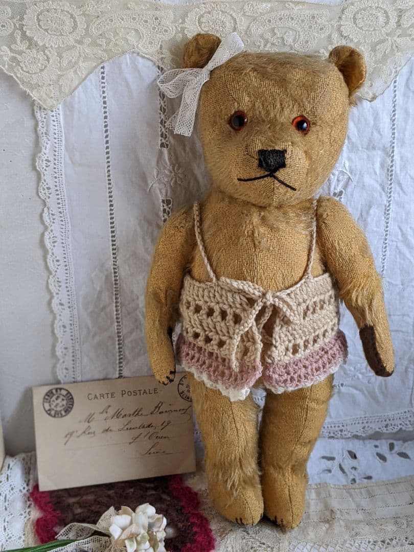 【y】アンティークベア　アンティークテディベア　チルターン　イギリス