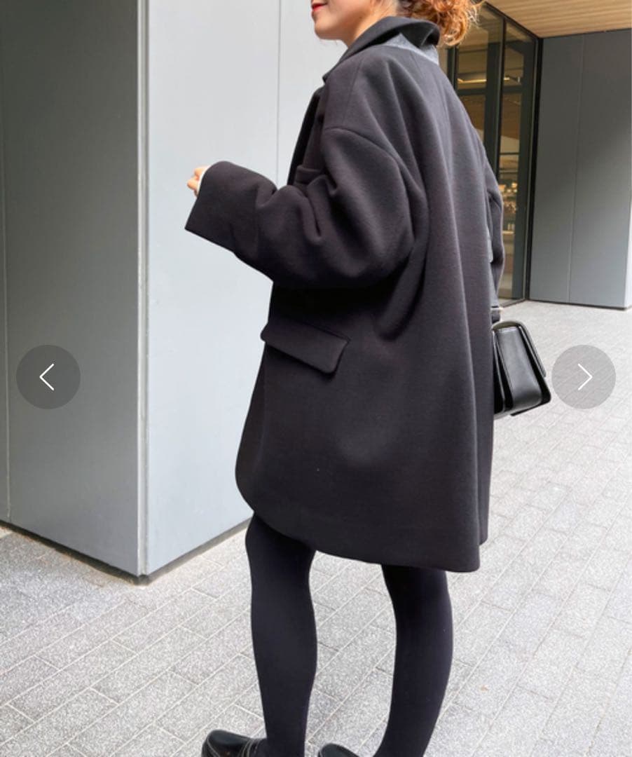 Spick & Span / W/Nyモッサジャケットライクコート【 38 】 - メルカリ