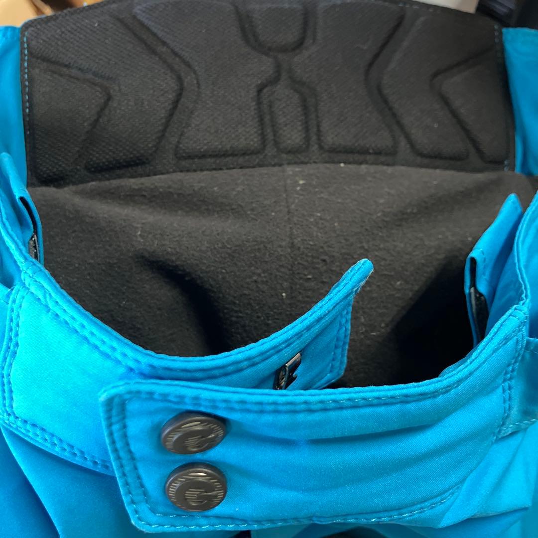 goldwin スキーウェア　上下　セットアップ　青　白　ブルー　男女兼用　L