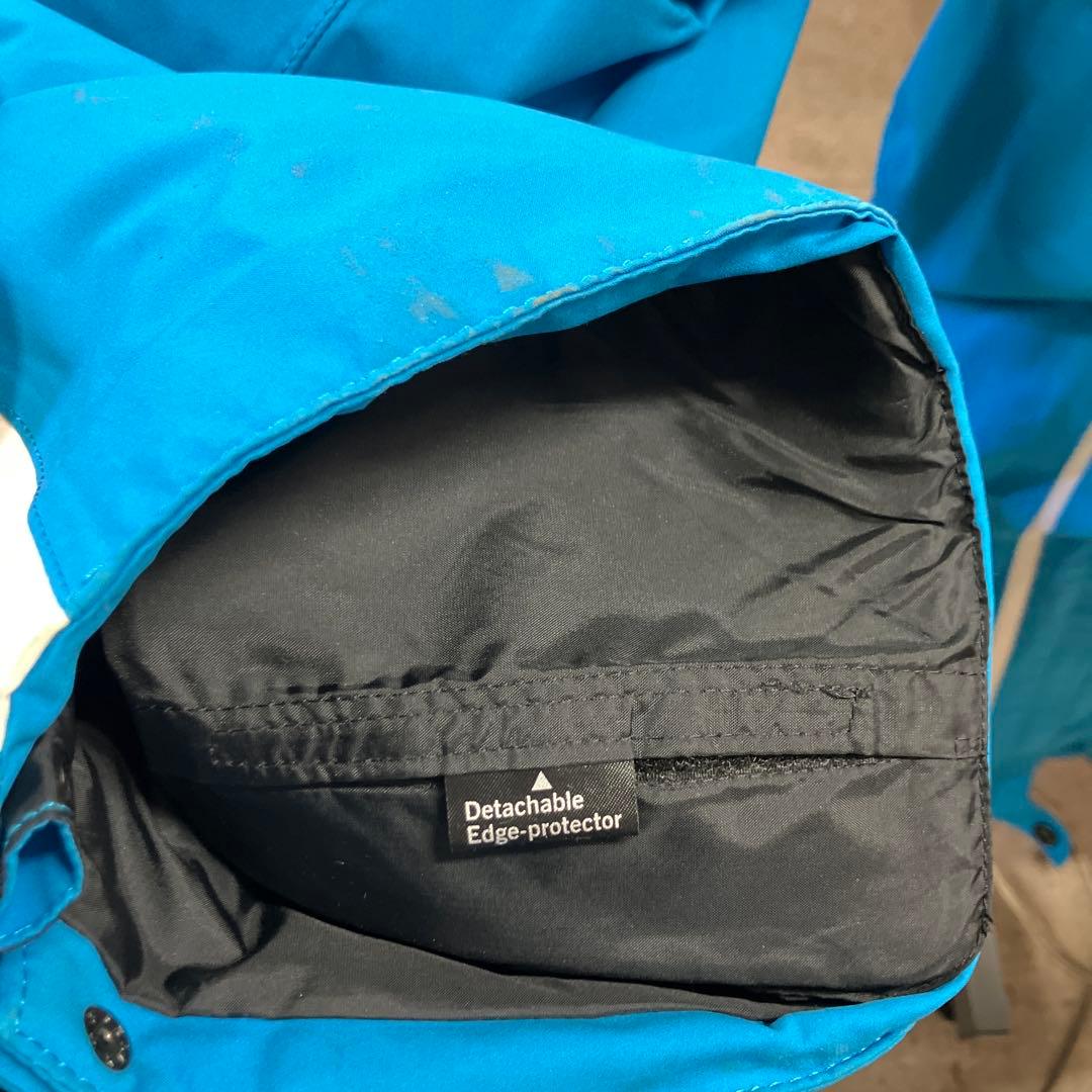 goldwin スキーウェア　上下　セットアップ　青　白　ブルー　男女兼用　L