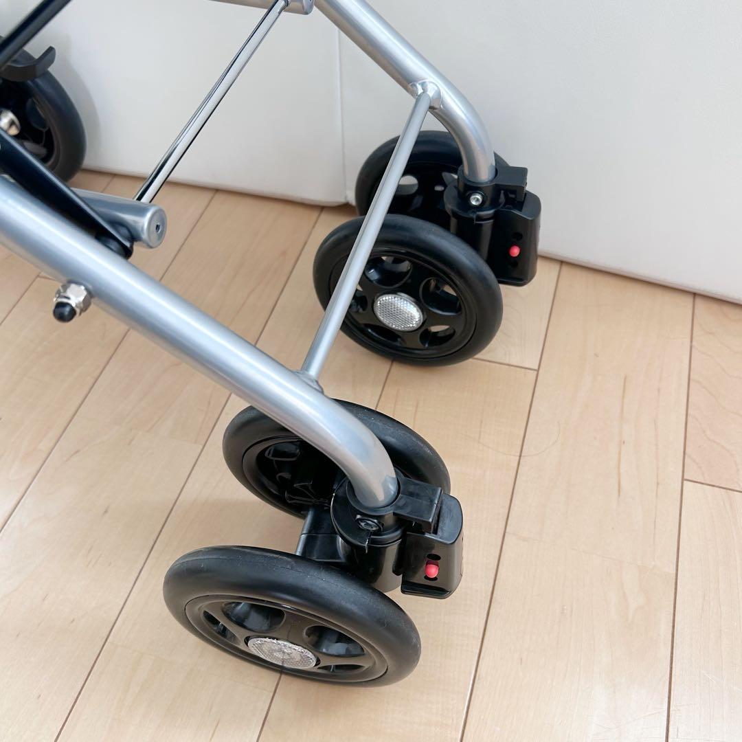 幸和製作所 SICP02 シプール ネイビー シルバーカー　バラ柄　TacaoF