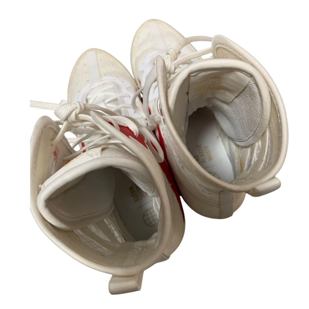 美品！アディダス ボクシングシューズ adidas Box Hog 4 ホワイト