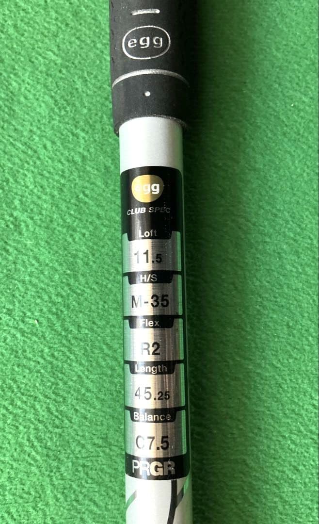 【高反発】PRGR SUPER egg ドライバー 11.5° M-35（R2）