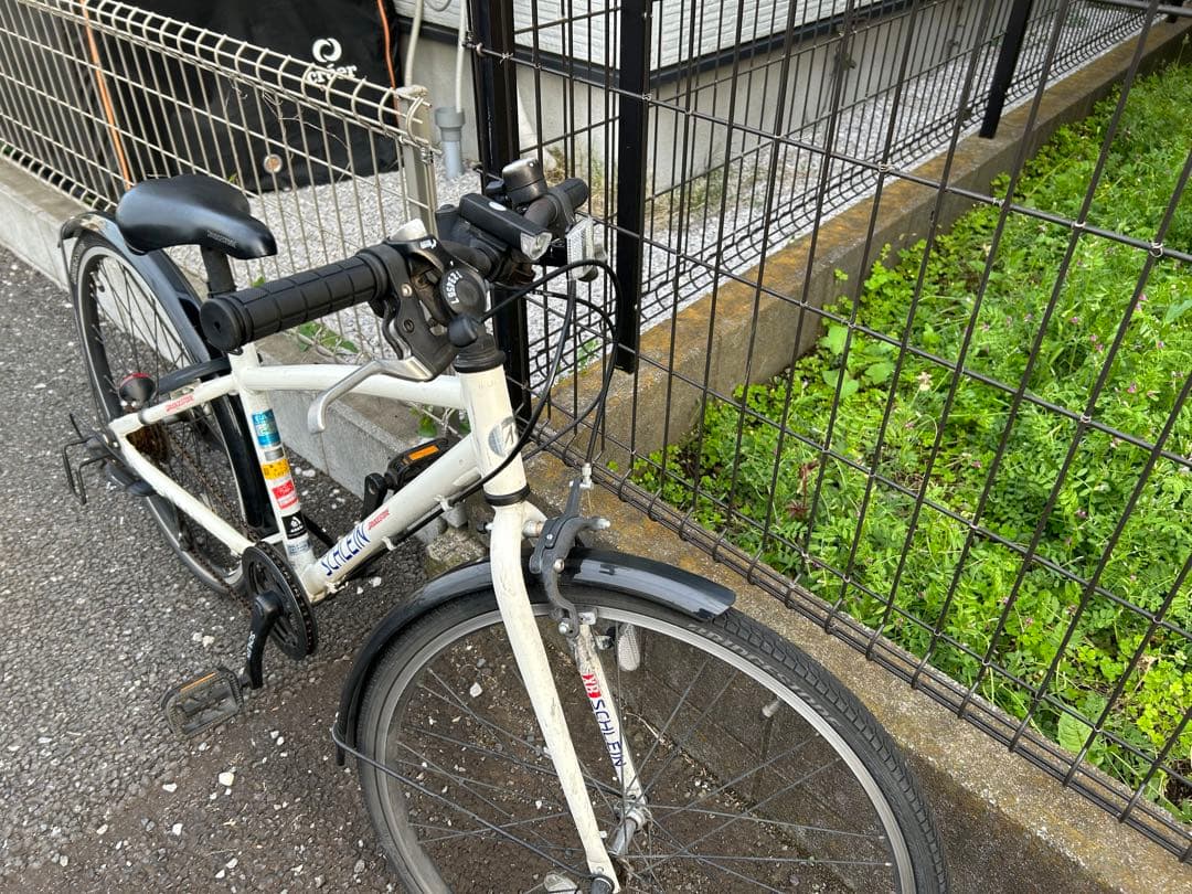 ※アラカツ※ ブリヂストン・シュライン　24型自転車　ホワイト