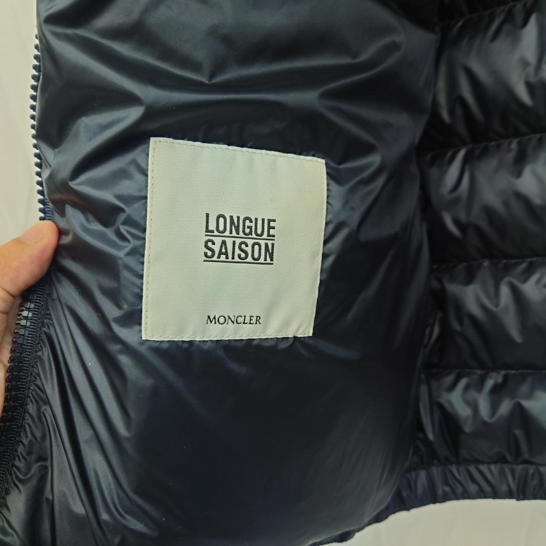美品 モンクレール Moncler ブラック ライトダウンジャケット 2021年