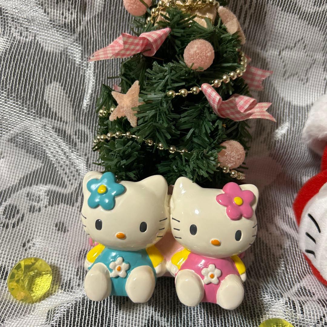 平成レトロ ハローキティ クリスマスツリーセット レア 入手困難