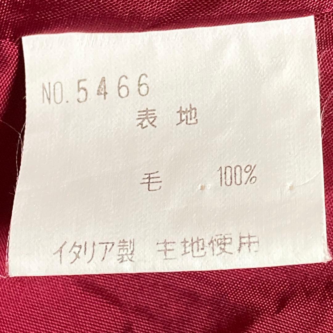 カシミヤ45% イタリー製生地の鮮やかロングコート　プレタポルテ