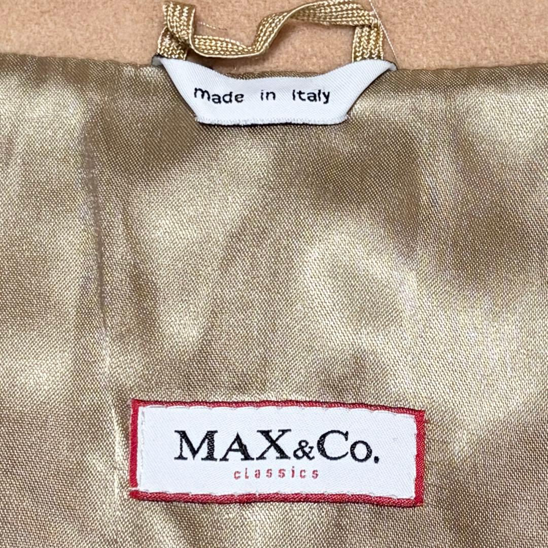 【美品】マックスマーラ Max&co 2way ウール コート 上品 高級