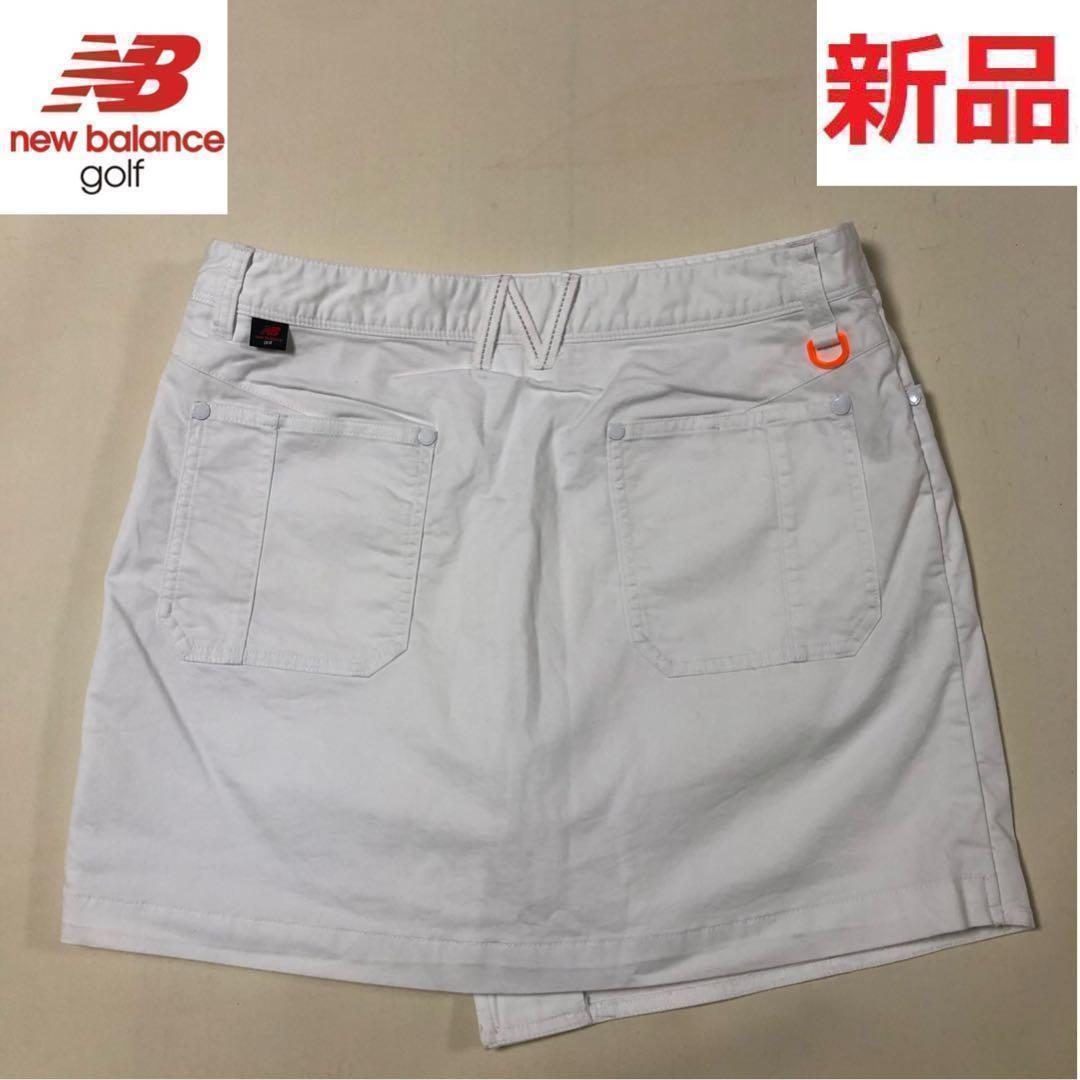 新品未使用 ニューバランスゴルフ キュロット スカート ホワイト サイズ2