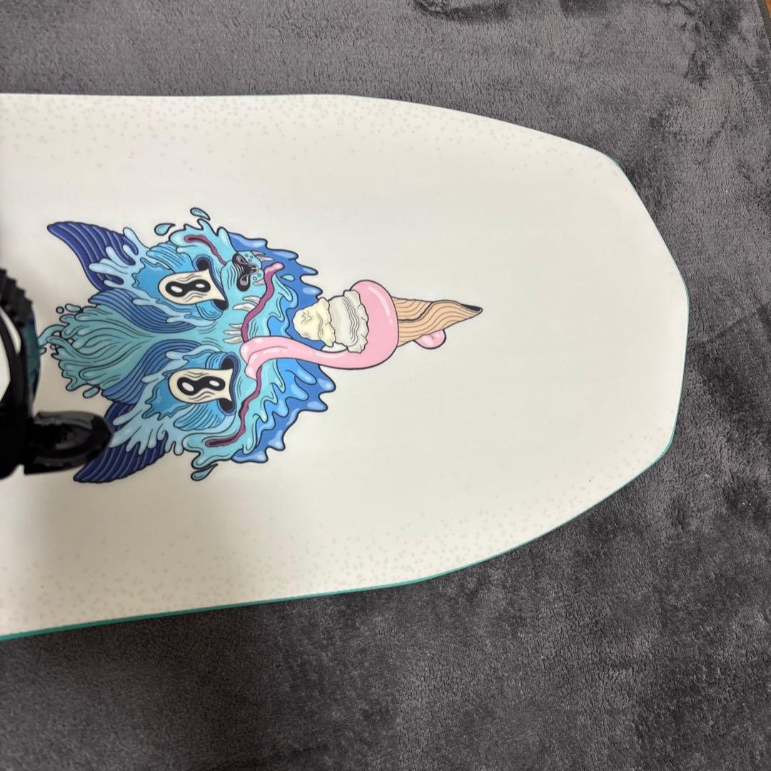 SIMS Vanilla 139 レディース　スノボー　ケース　ビンディング付き