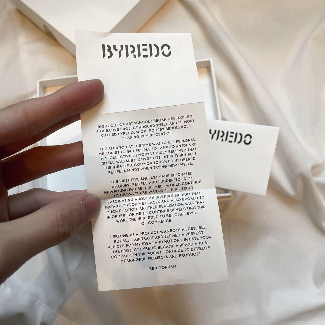 BYREDO Mojave Ghost バイレード モハヴェ ゴースト