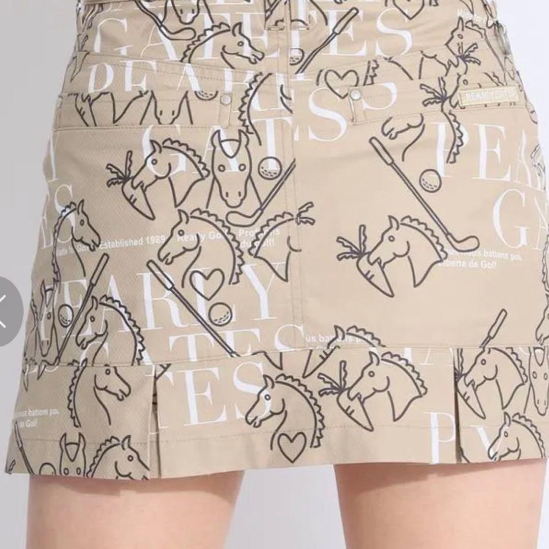 パーリーゲイツレディースゴルフウェア新品スカート