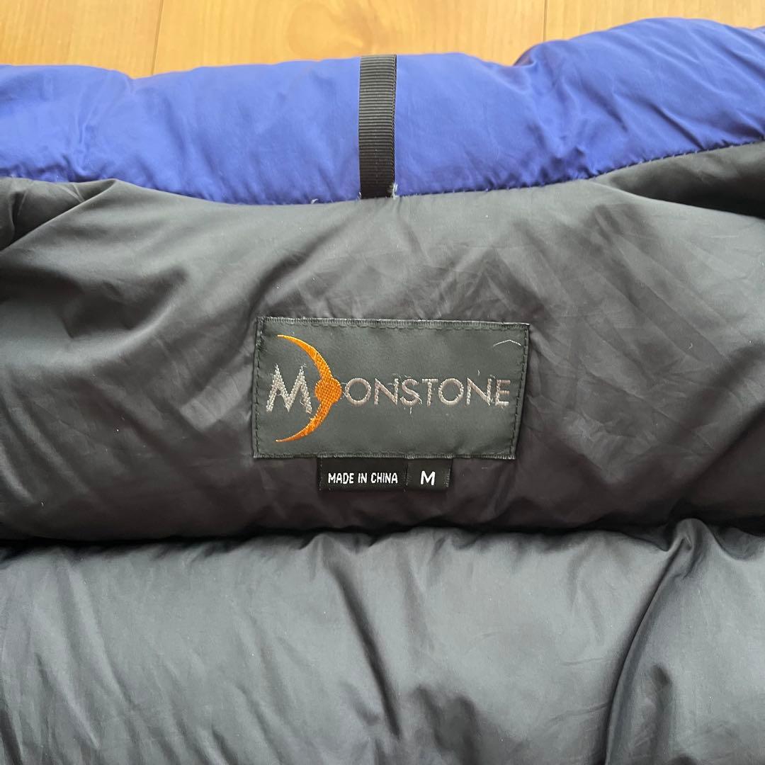90s MOONSTONE ダウンジャケット パープルブルー