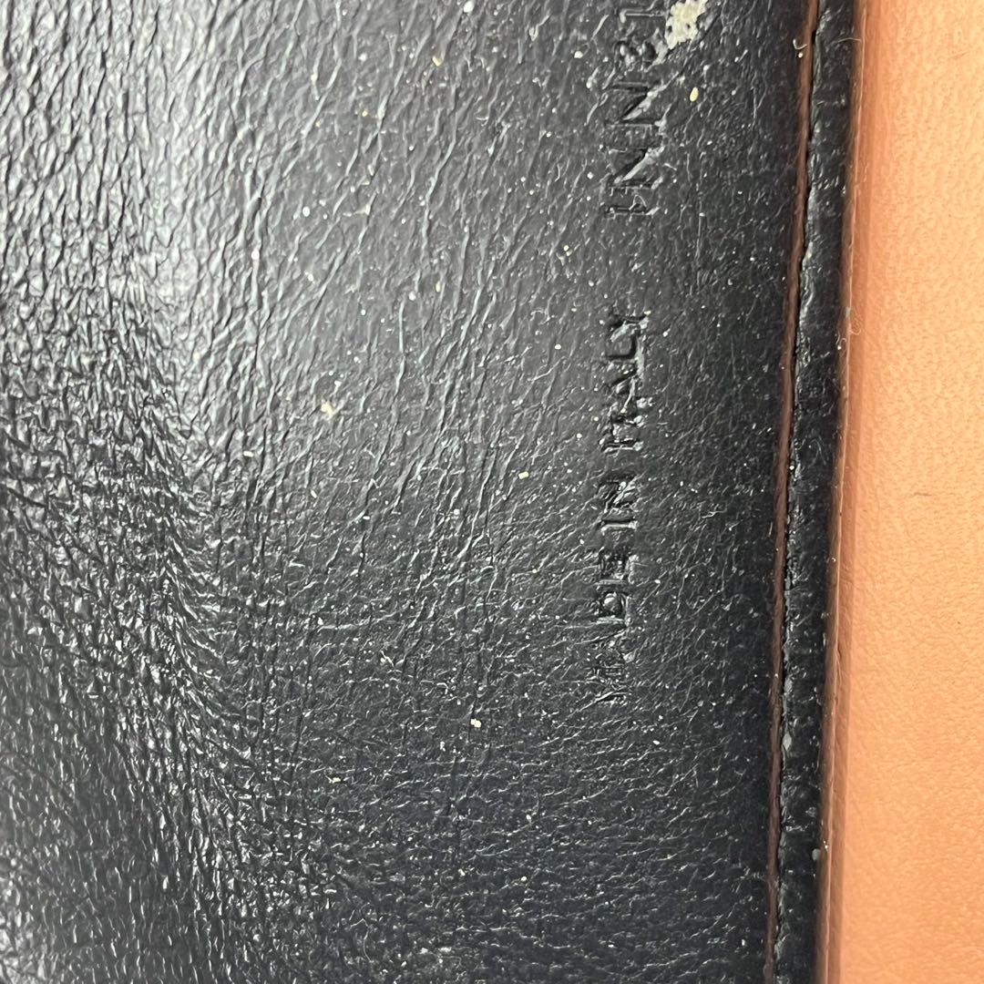 サンローラン 長財布 ラウンドファスナー Yライン ピンクベージュ 付属品完備