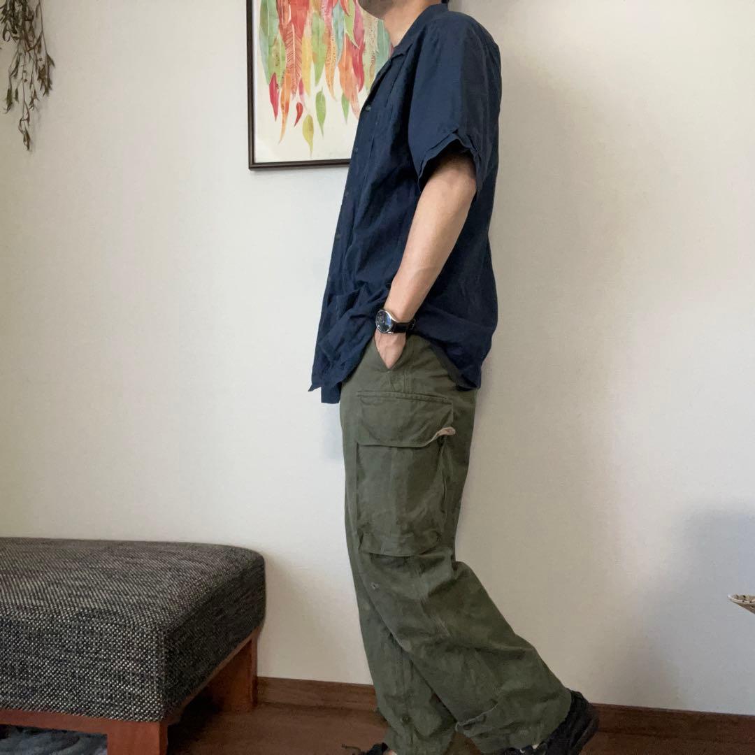 M-47 後期 M47 フランス軍 サイズ21 ヘリンボーン カーゴパンツ　希少