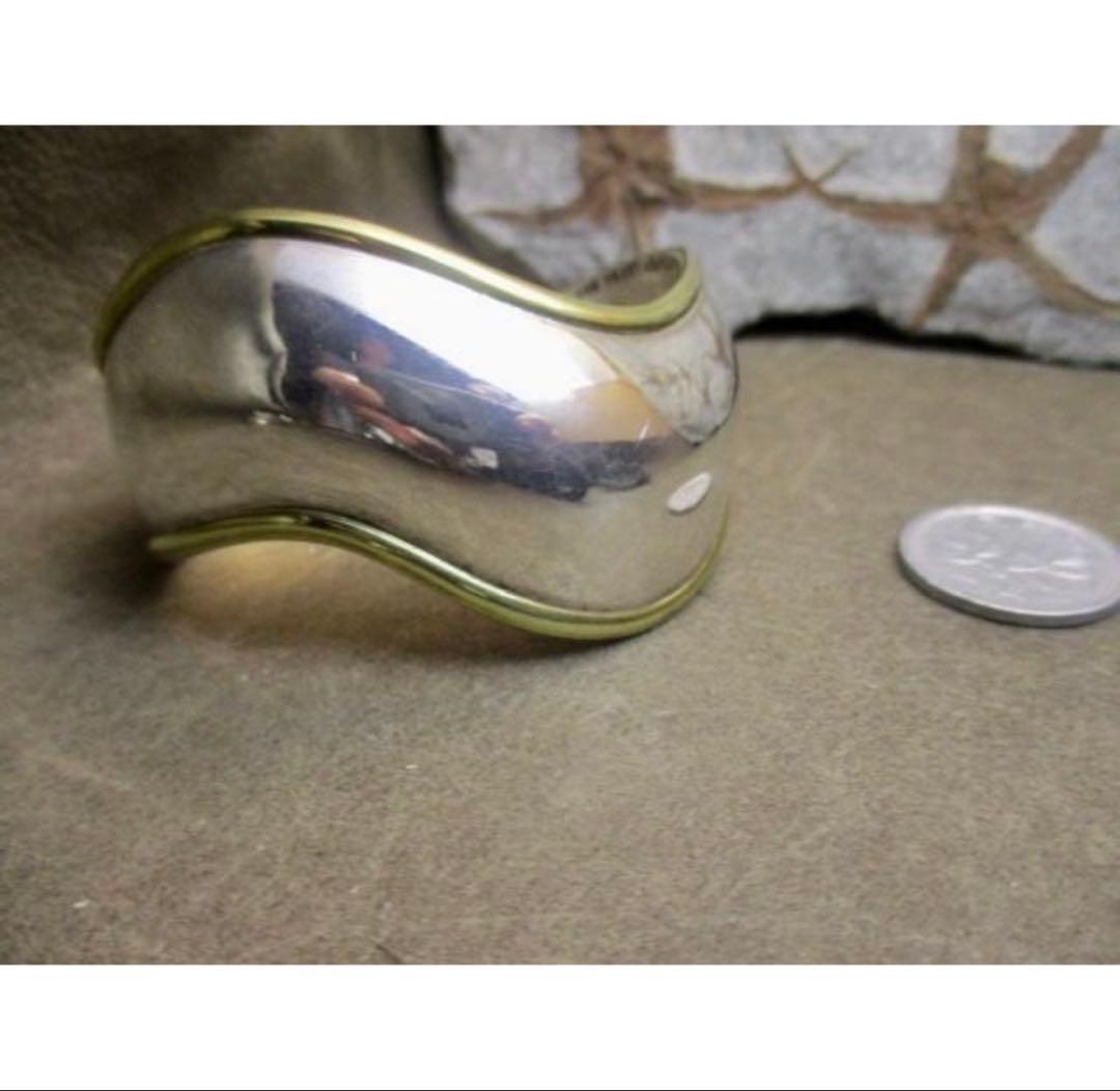 Silver925 シルバーバングル　Mexico メキシカンジュエリー