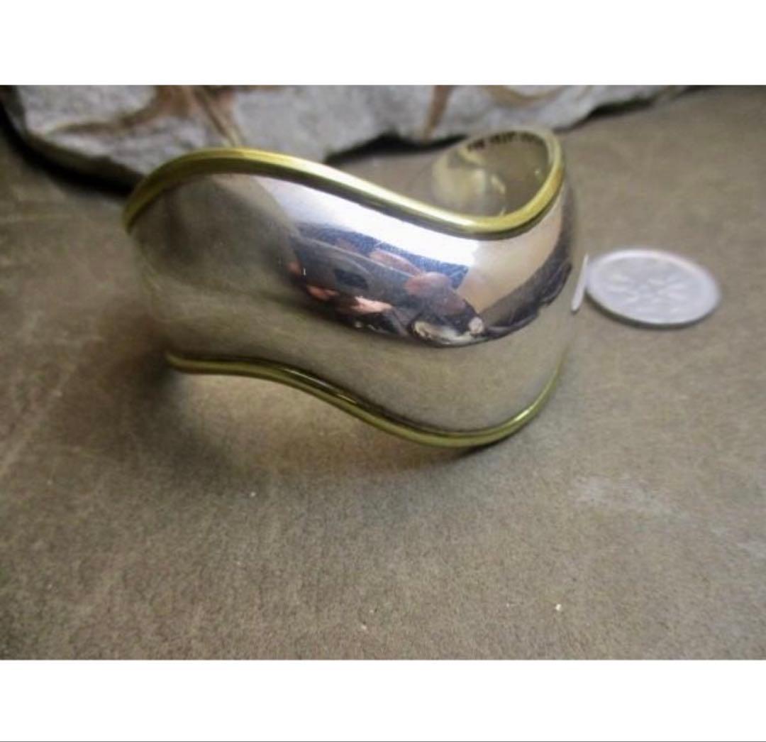 Silver925 シルバーバングル　Mexico メキシカンジュエリー