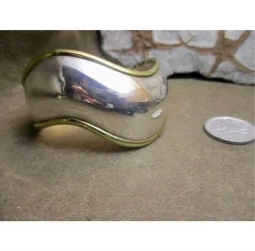 Silver925 シルバーバングル　Mexico メキシカンジュエリー