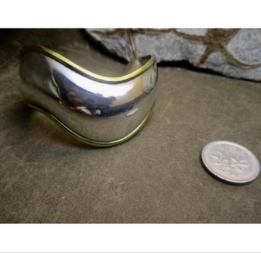 Silver925 シルバーバングル　Mexico メキシカンジュエリー