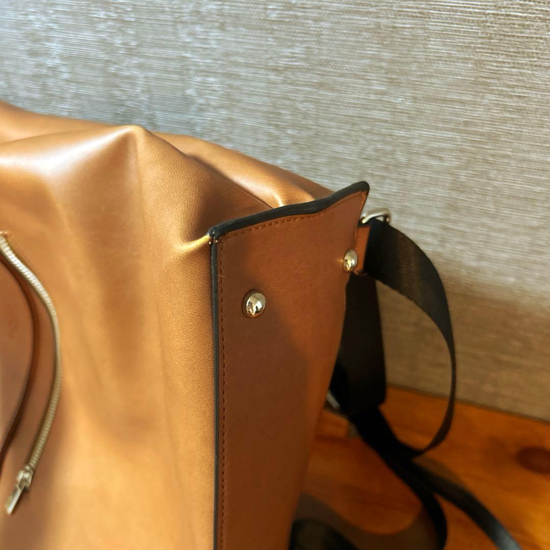 LOVST Apple Square ブラウン リュック バックパック ラブスト