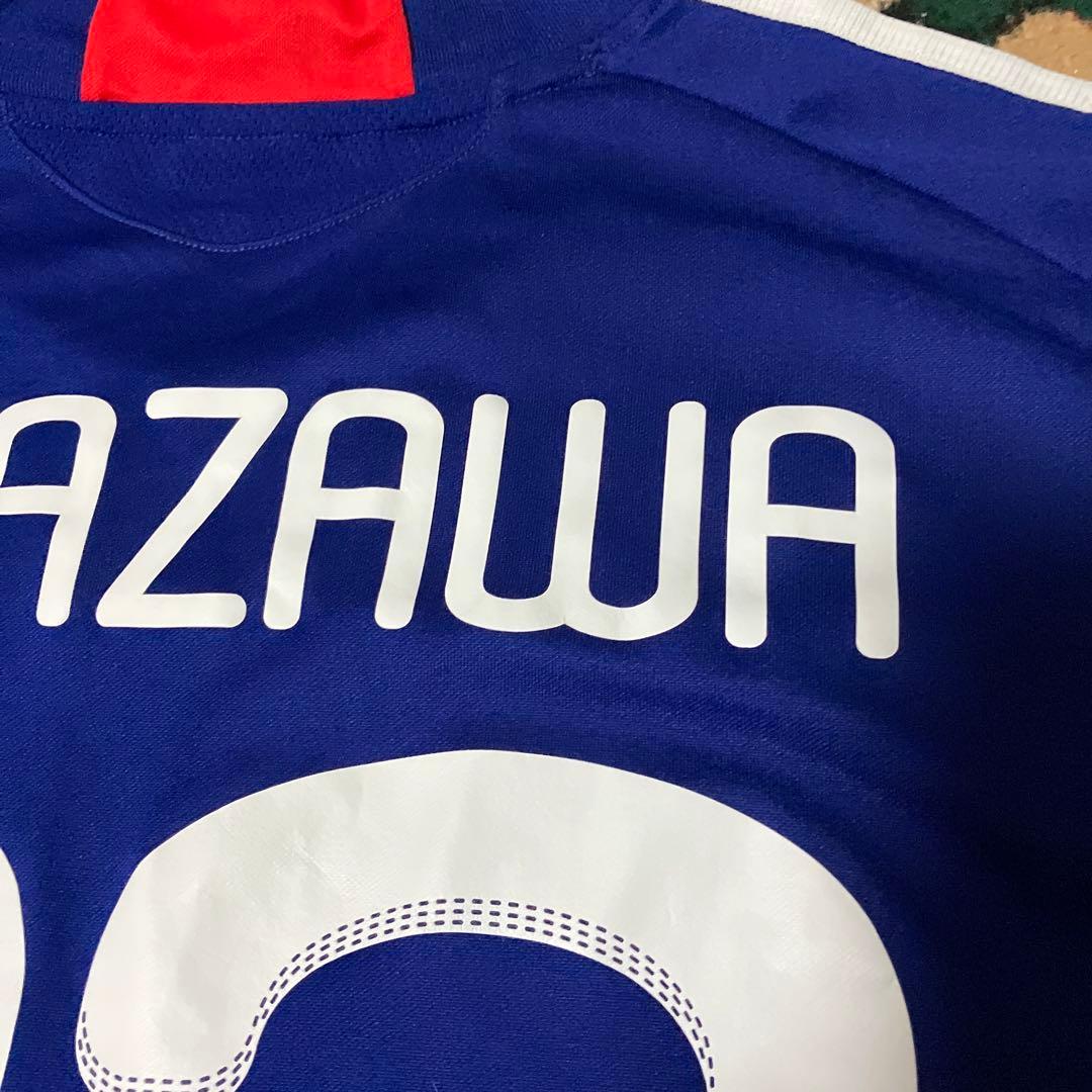 美品 アディダス サッカー ユニフォーム XO 日本代表 中澤