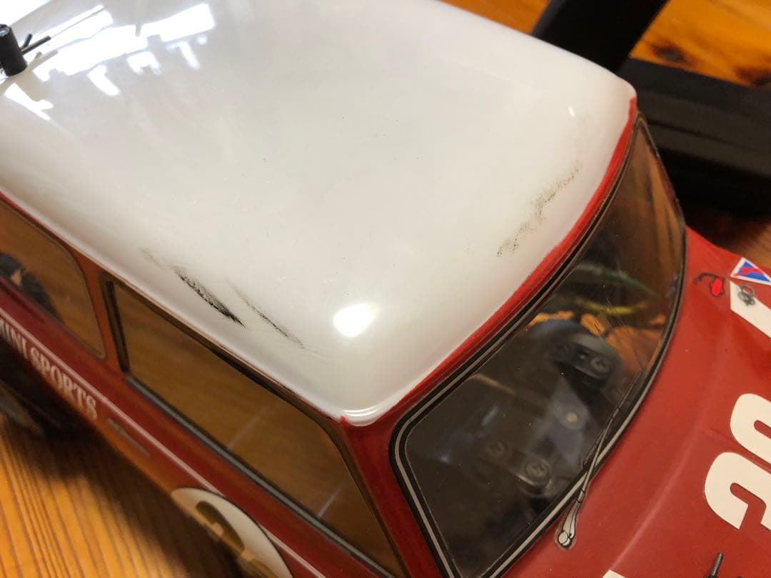 フタバ2PL-2.4Gプロポセット搭載、タミヤM05ミニクーパー赤 - メルカリ