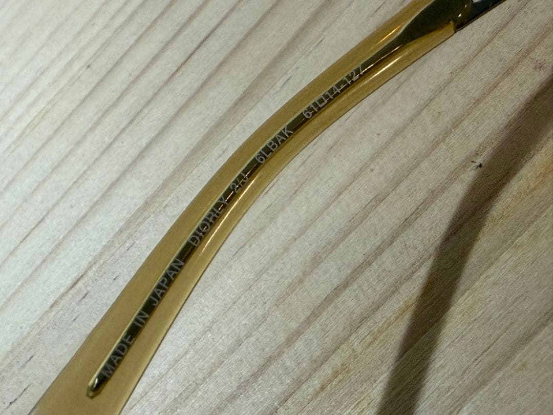 SK/11.11/5 ▶︎DIOR サングラス　ブラウン系