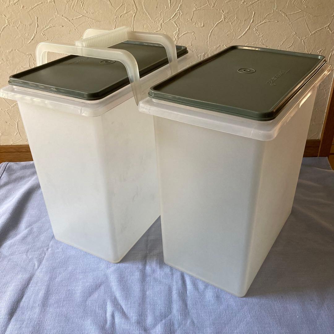 ◇ タッパーウェア 10キロキーパー 2点セット ◇ライスキーパー