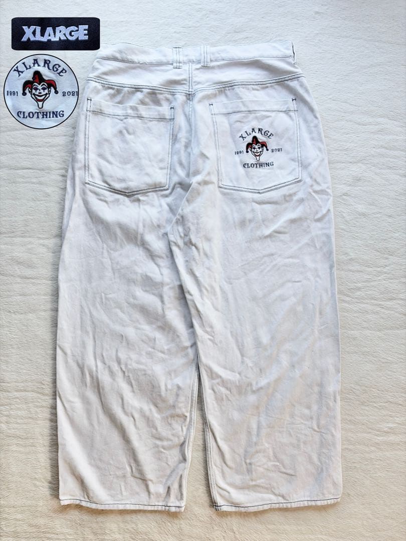 サイバードッグ　CYBERDOG ホワイトワークパンツ