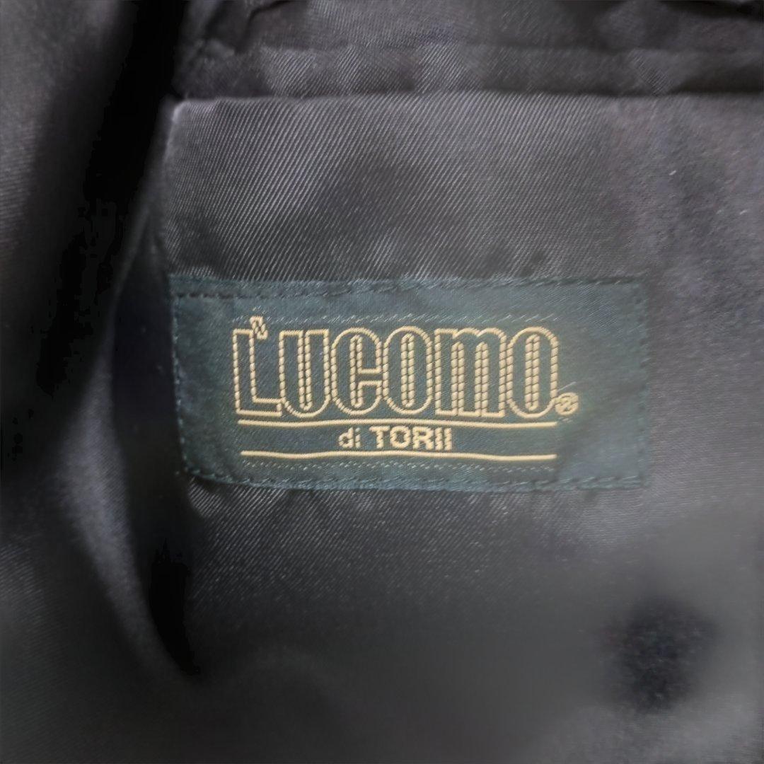 ルクモディトリイ カシミヤ混 ロングコート マキシ 比翼 3L